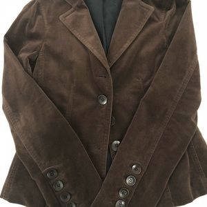 Vince brown blazer NWOT
